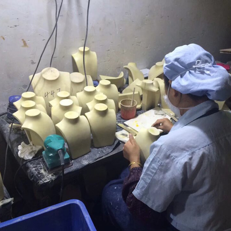 珠寶陳列頸座加工 珠寶陳列頸座加工