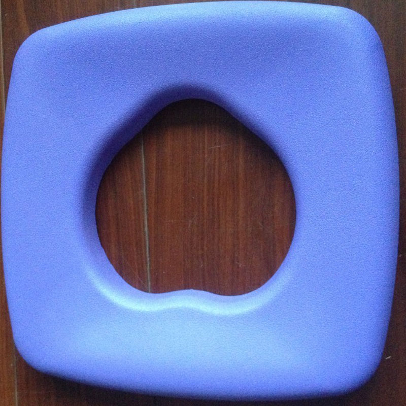 PU發泡婦科艾灸儀坐墊 紫色心形婦科艾灸儀坐墊