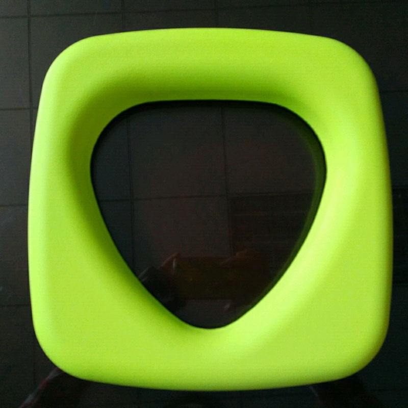 PU發泡婦科艾灸儀坐墊 綠色心形婦科艾灸儀坐墊